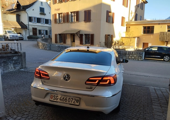 Volkswagen CC cena 64900 przebieg: 196000, rok produkcji 2013 z Warszawa małe 781